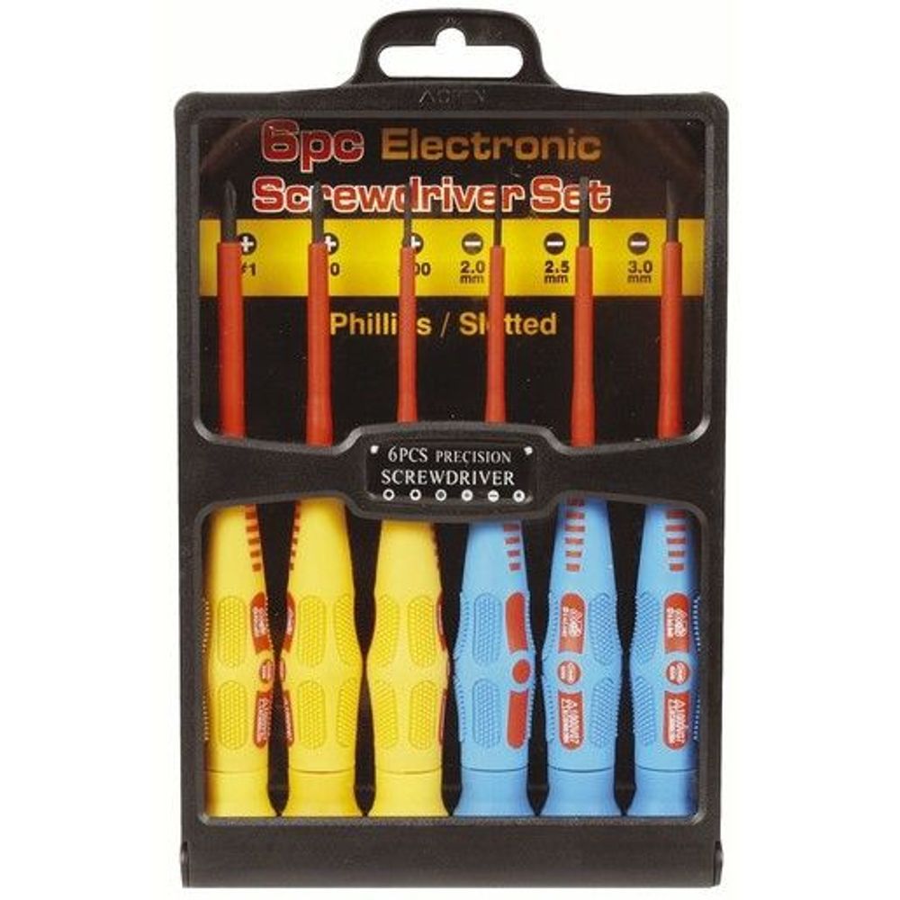 TD2026 - 6 Piece Precision Insulated Screwdriver Set