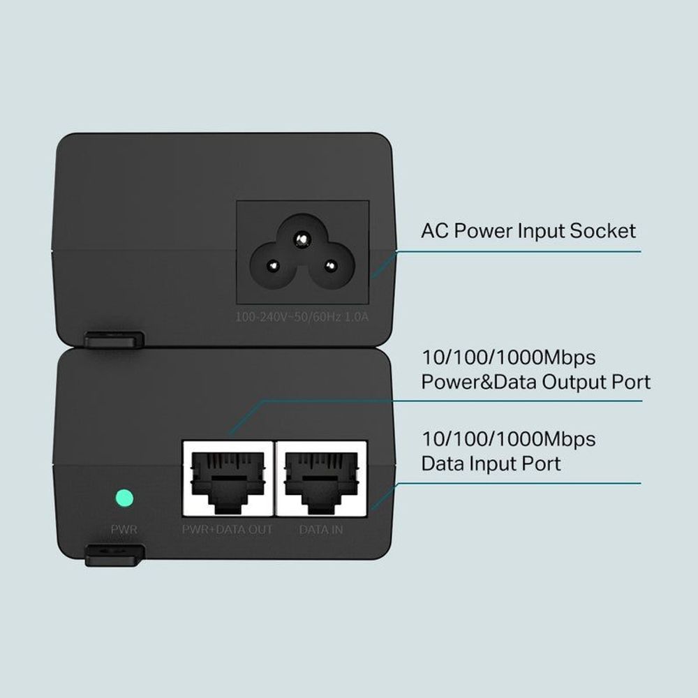 TL-POE160S - TP-Link PoE+ Injector TL-POE160S Adapter