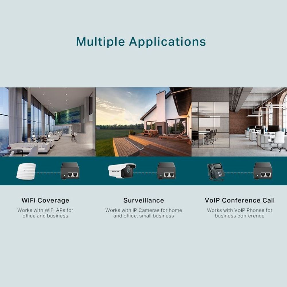 TL-POE160S - TP-Link PoE+ Injector TL-POE160S Adapter