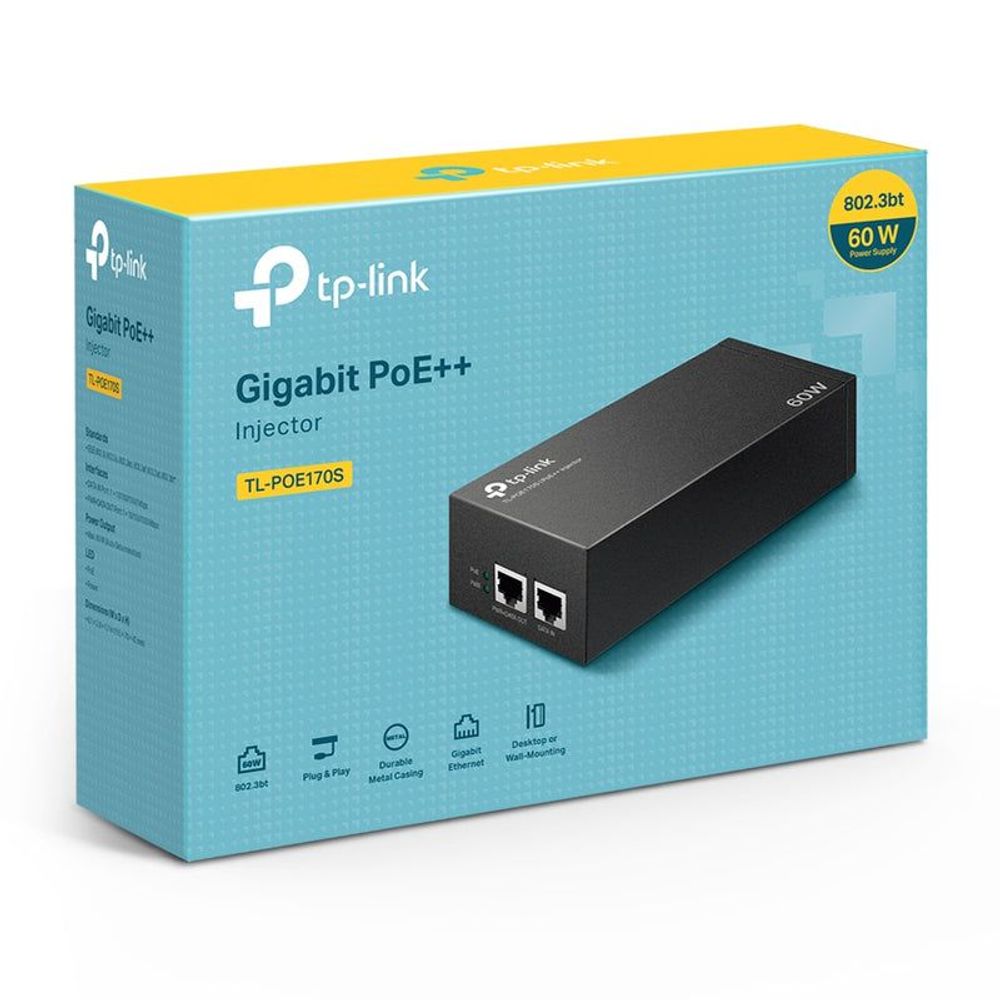 TL-POE170S - TP-Link PoE++ Injector