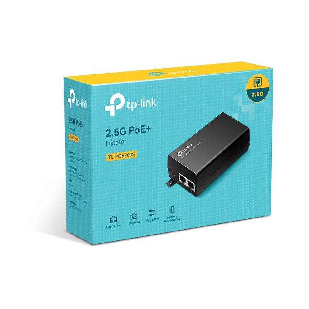 TL-POE260S - TP-Link TL-POE260S, 2.5G PoE+ Injector
