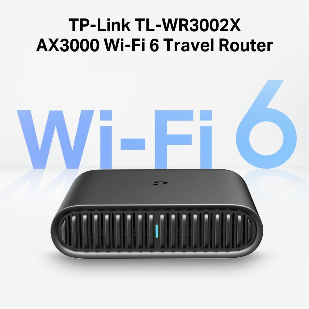 TP LINK AX3000 Gigabit Wi-Fi 6 Portable Travel Router