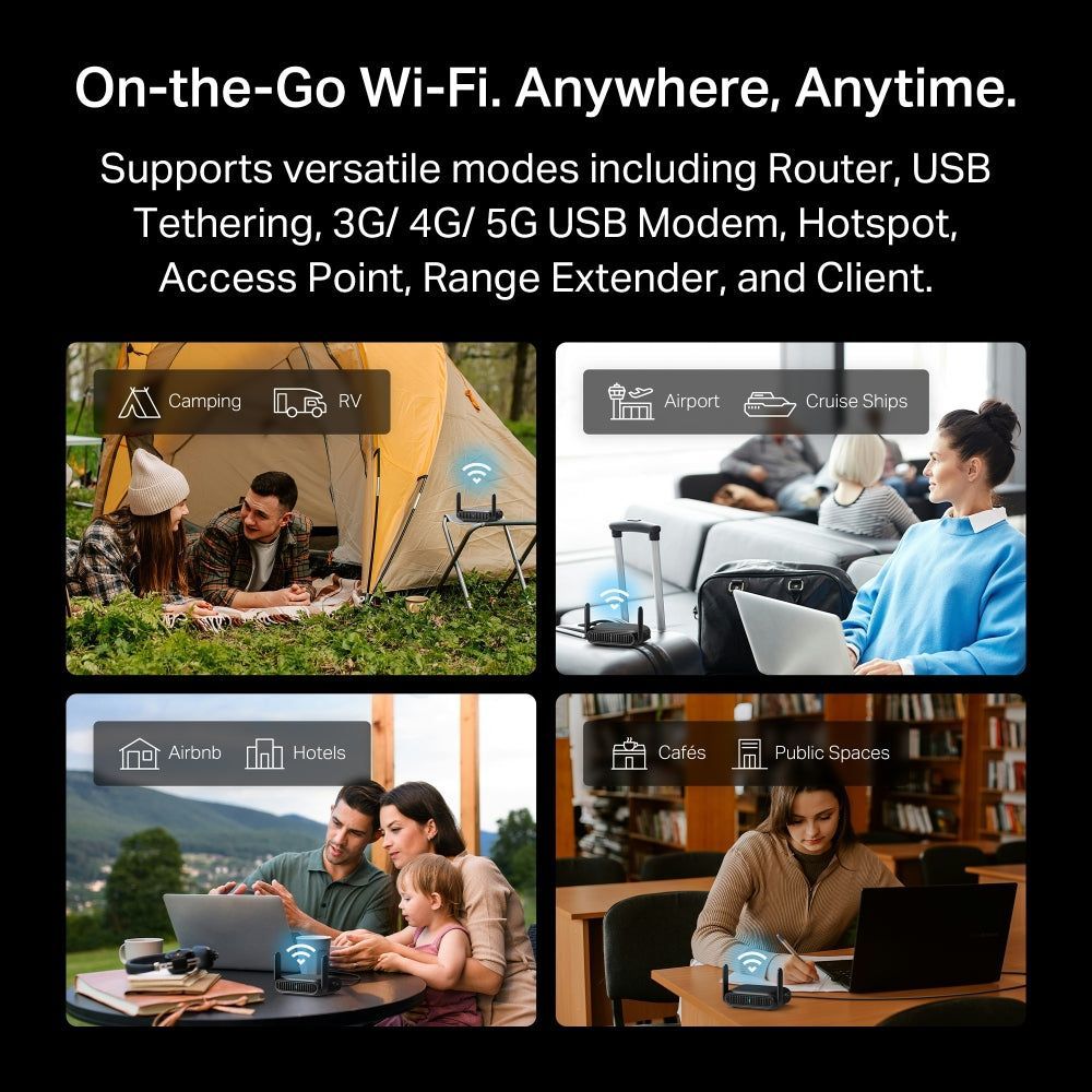 TP-Link TL-WR3602BE, BE3600 Wi-Fi 7 Travel Router