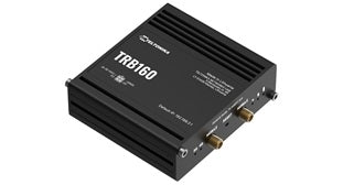 Teltonika TRB160 Industrial Gigabit Ethernet to 4G LTE Cat 6 IoT gateway