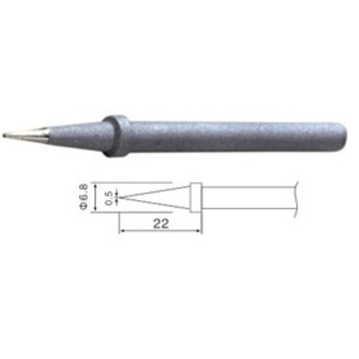 ts1622 conical 0.5mm soldering iron tip tech supply shed