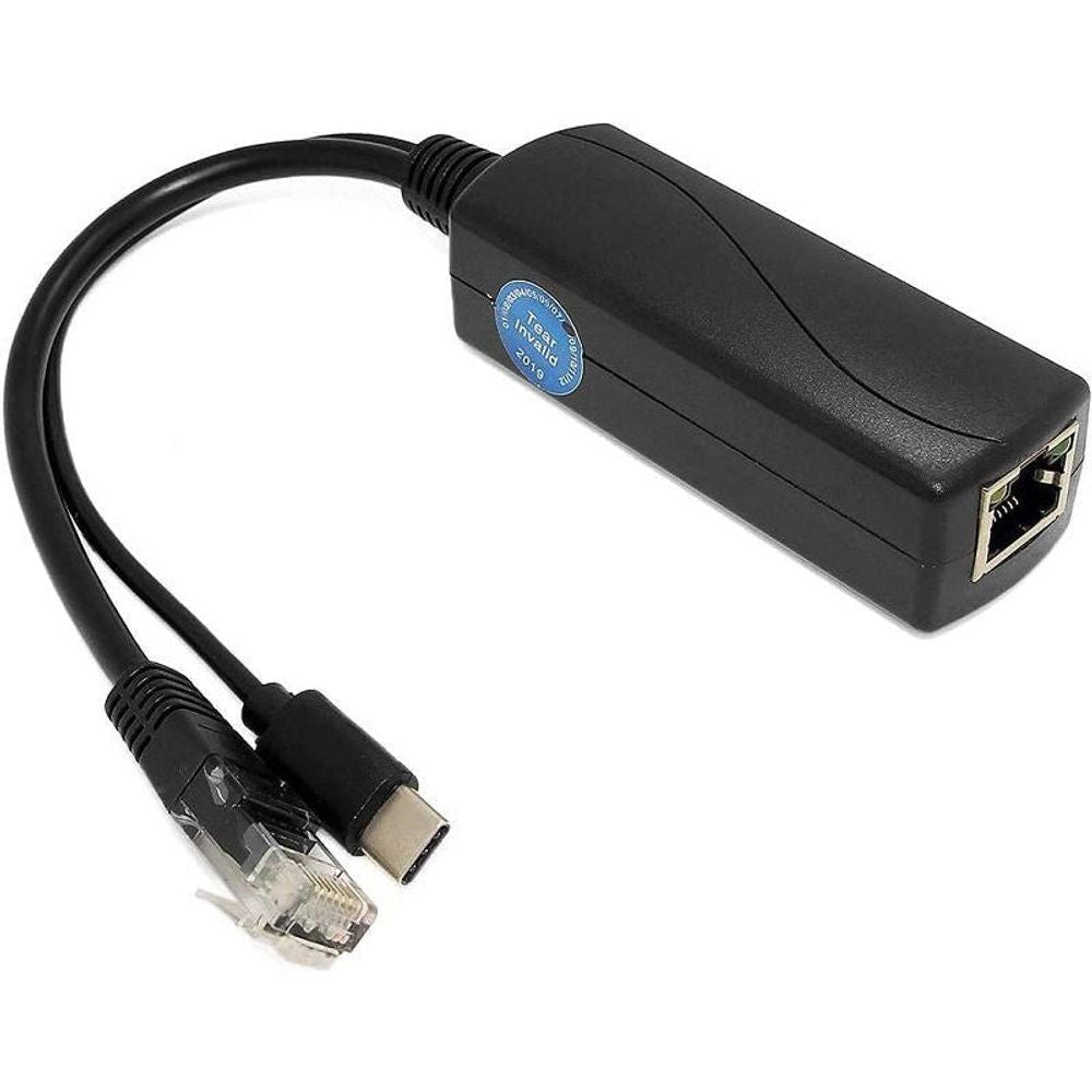 TYPE-C0503G - USB-C 5V 3A Gigabit IEEE802.3af/at PoE Splitter