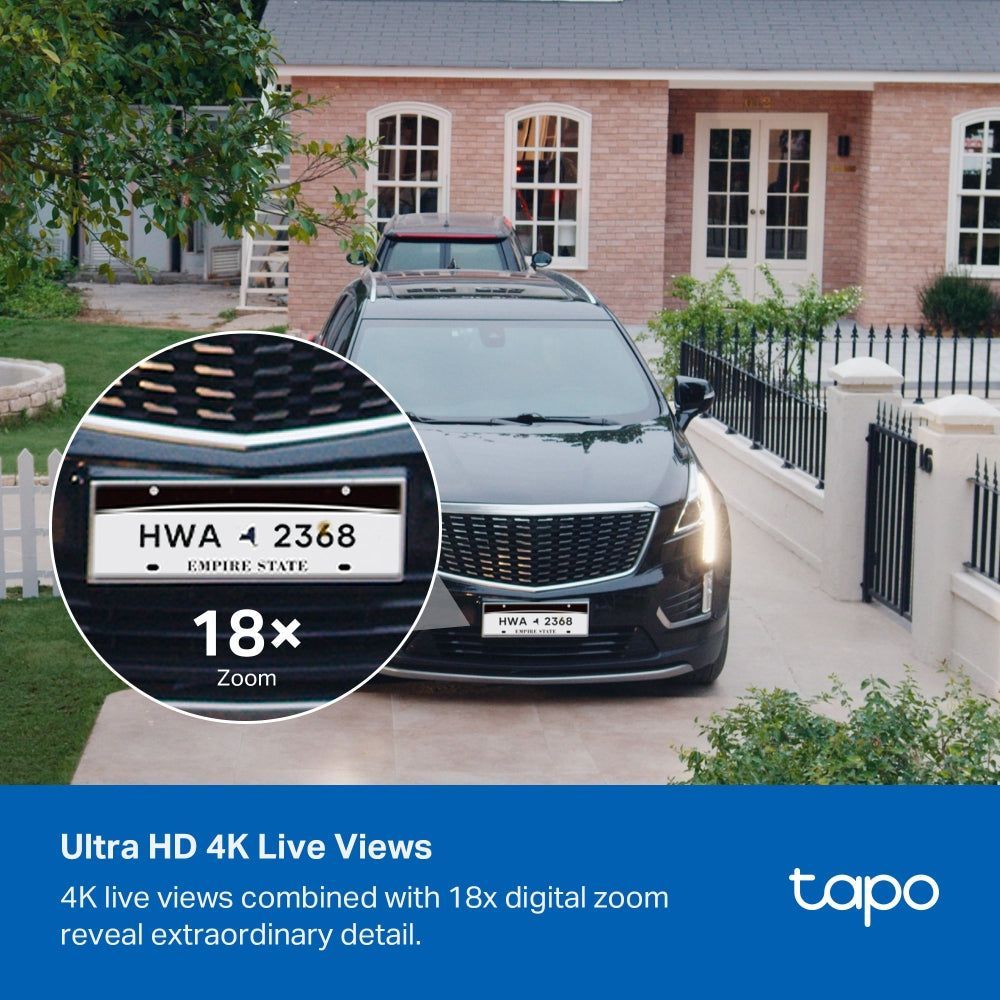TP-Link Tapo C465, Battery-Powered Security Camera with Built-In Solar Panel