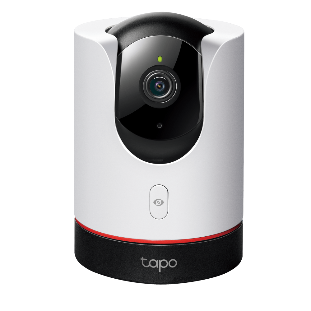 TP-Link Tapo C225 Pan/Tilt AI Home Security Wi-Fi Camera, 360° horizontal view, 2K QHD, POWER : AC Adapter Default Title