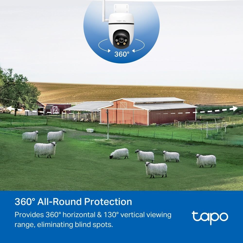 TP-Link Tapo C501GW Outdoor Pan/Tilt 4G LTE Camera