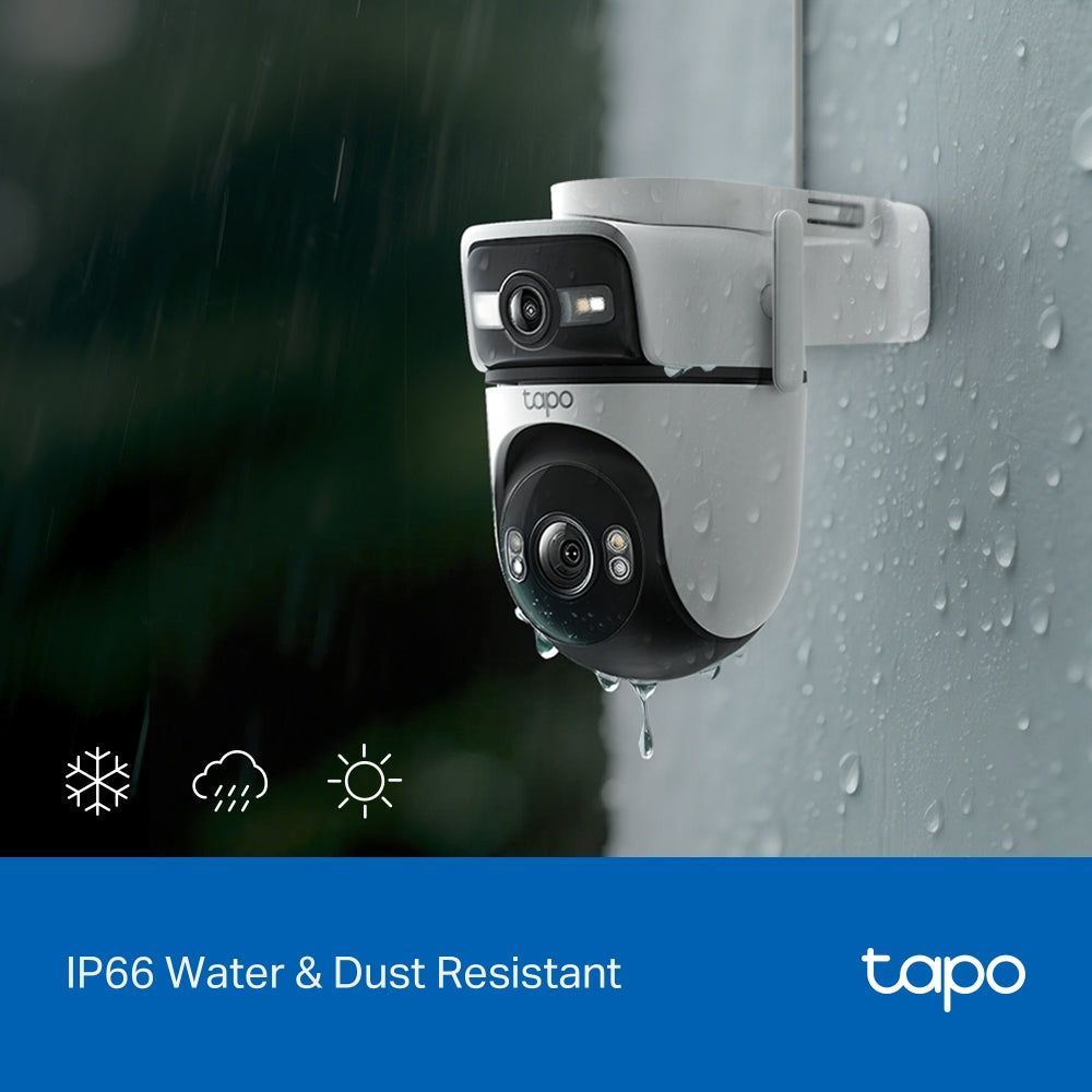 TP-Link Tapo C545D, Outdoor Dual Lens Pan/Tilt Security Camera