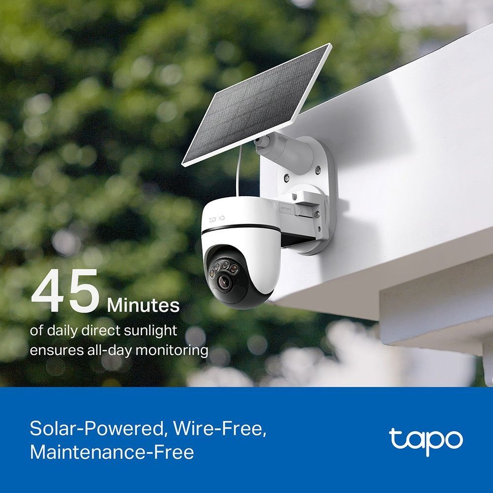 TP-Link Tapo C610 KIT Solar-Powered Pan/Tilt Security Camera Kit