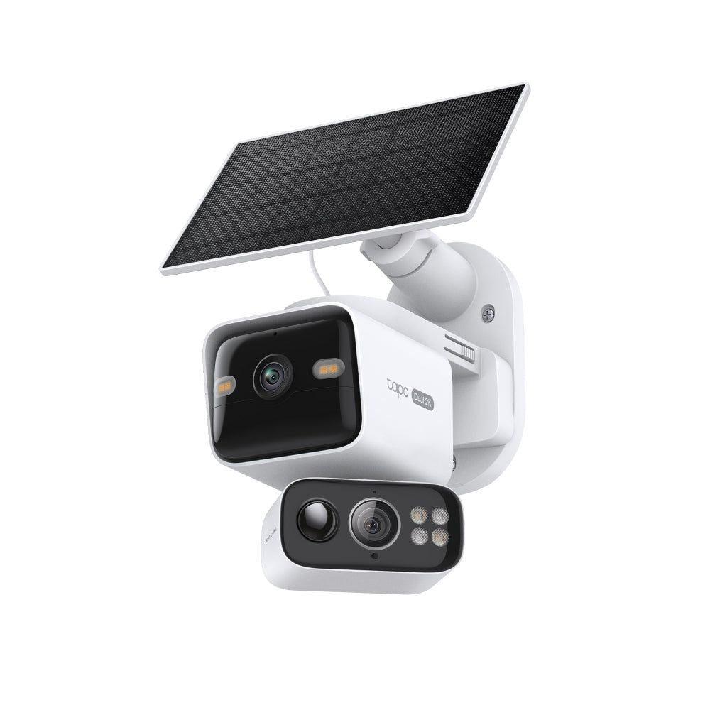 TP-Link Tapo C645D KIT, Solar-Powered Dual-Lens Pan/Tilt Security Camera Kit Default Title