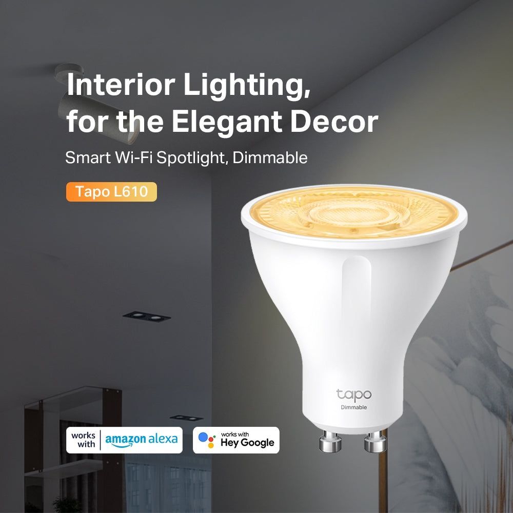 TP-Link Tapo L610 Smart Wi-Fi Spotlight, Dimmable Default Title