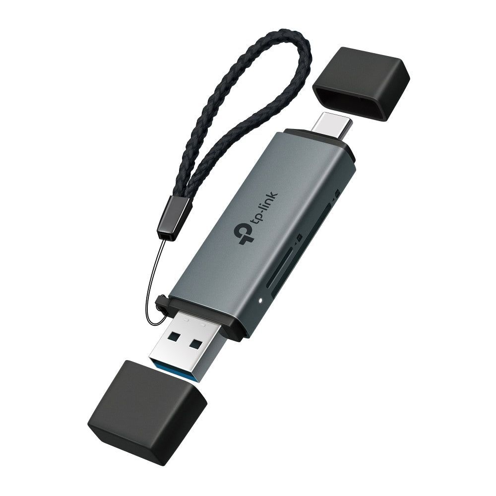 TP-Link UA430D USB 3.0 Type-C&A to SD & microSD 3.0 Card Reader Default Title