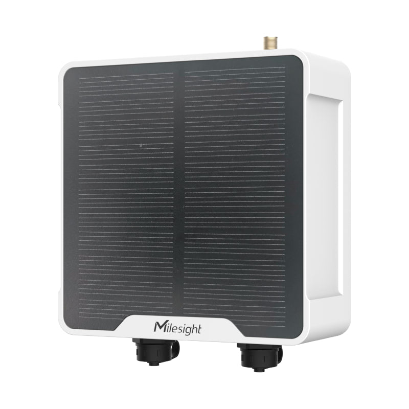 Milesight UC501-EA AU915/AS923 Solar Powered LoRaWan Controller with External Antenna Connectors and GPIO/AI/RS232/RS485/SDI12