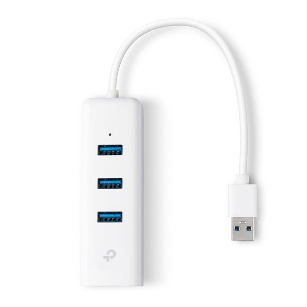 TL-UE330 - TP-Link UE330 USB 3.0 3-Port Hub & Gigabit Ethernet Adapter