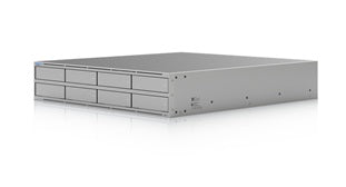 Ubiquiti UniFi UNAS Pro 8 2U rack-mount NAS with 10 Gbps RJ45 and SFP+ Ports
