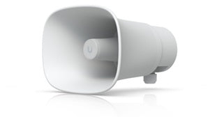 Ubiquiti UniFi All-weather PoE 120 dB AI Horn Speaker White