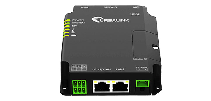 Utp Router 32 Milesight UR32 Industrial 3G/4G/LTE PoE DIN | TECH SUPPLY SHED