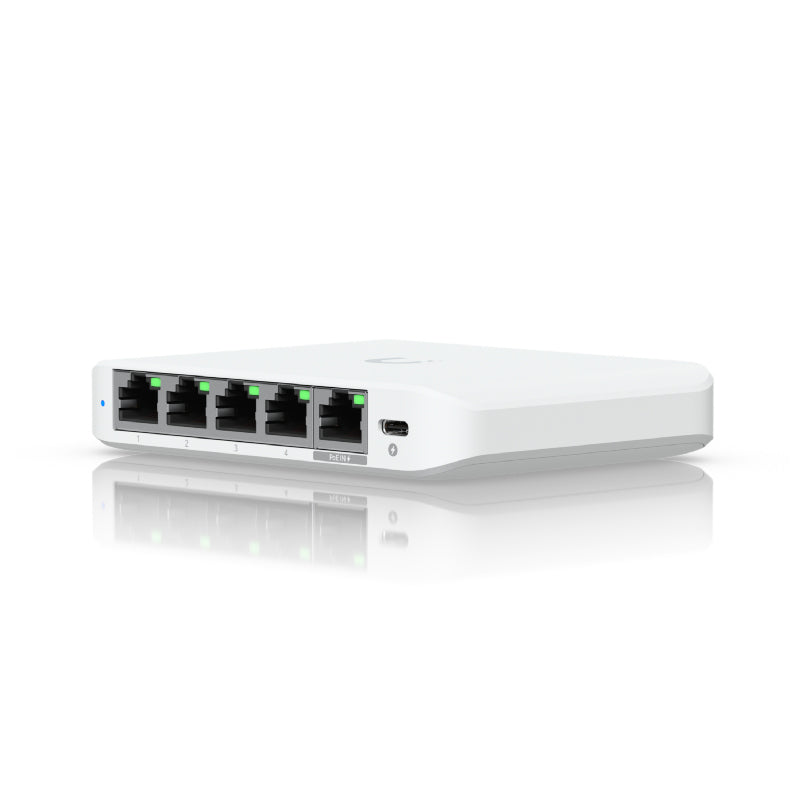 Ubiquiti UniFi Flex Mini Compact, 5-port 2.5G switch