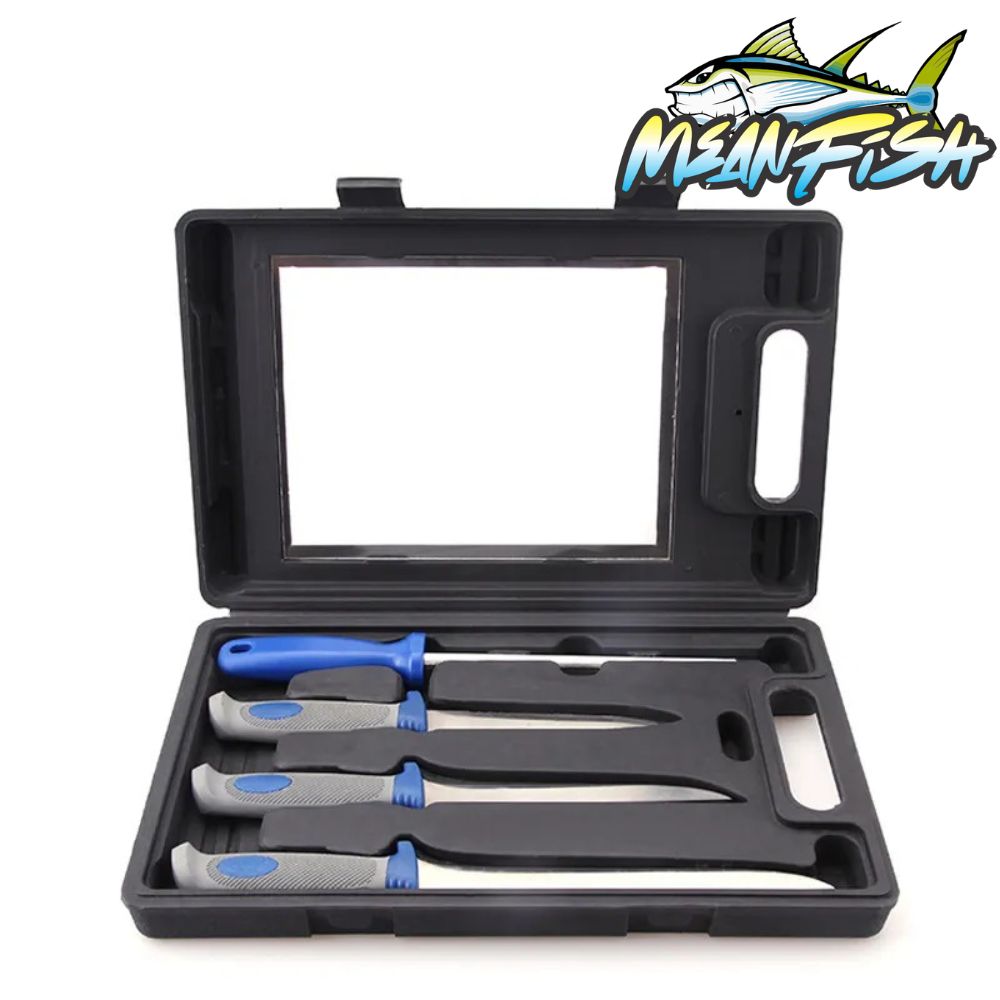 Fillet Knife Set with Carry Box and Sharpener