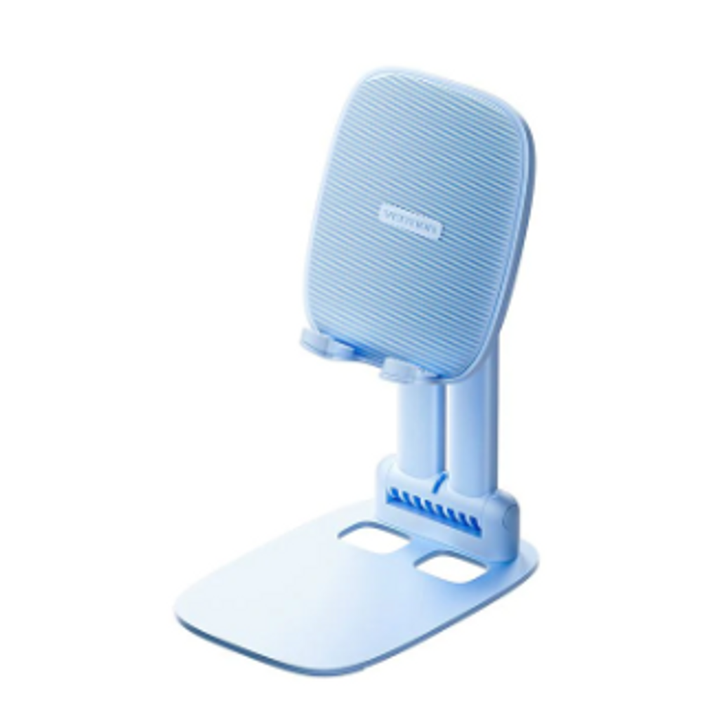 VEN-KSGL0 - Vention Height Adjustable Tablet Stand for Desk Aluminum Alloy Type Blue