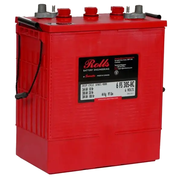 6FS305-HC - Rolls Deep Cycle Series Battery
