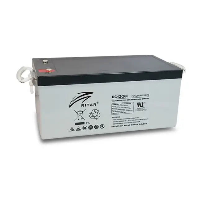 DC12-260 - Ritar 12V 260Ah DC Series AGM Deep Cycle Battery