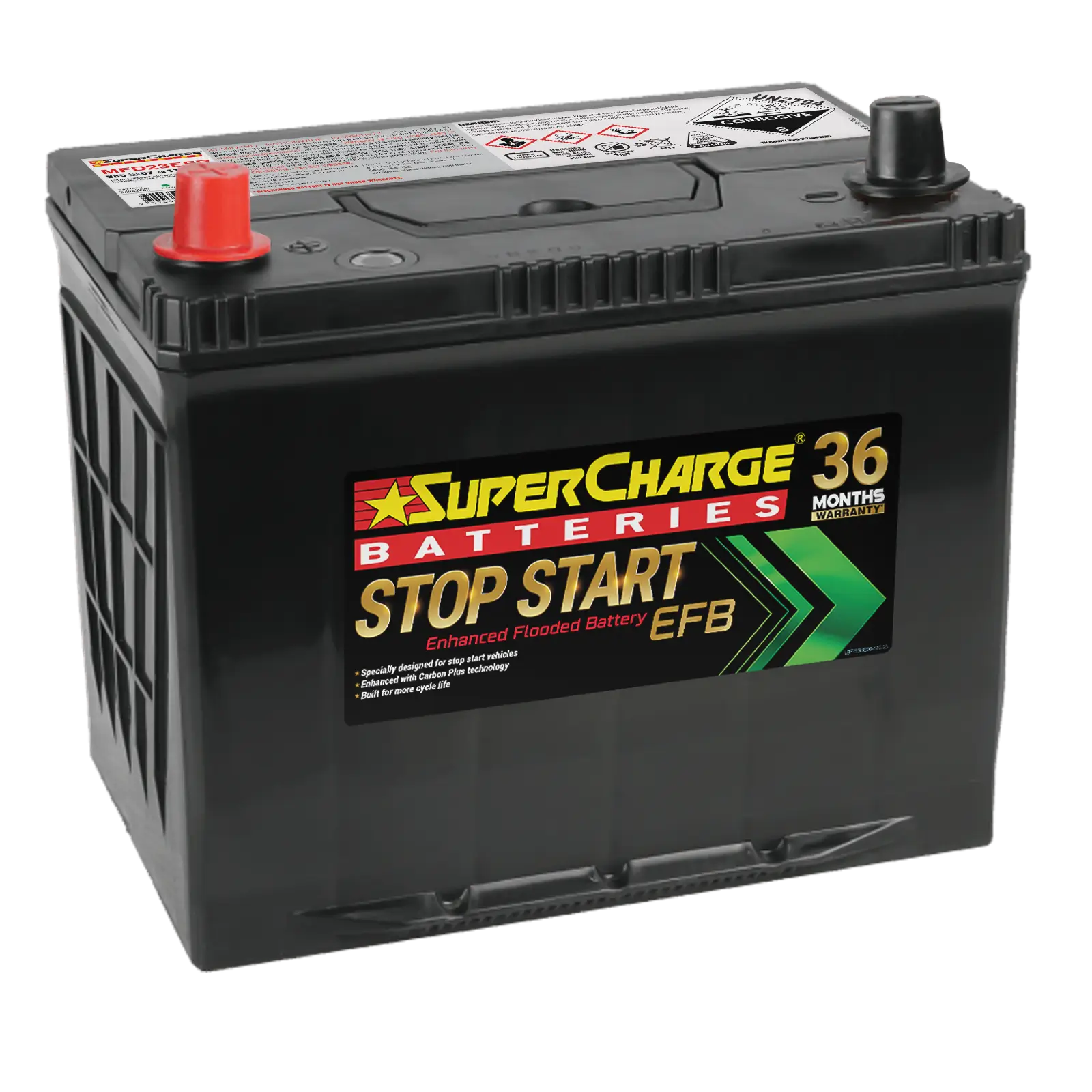 MFD23EFR - Supercharge Stop/Start MFD23EFR Battery