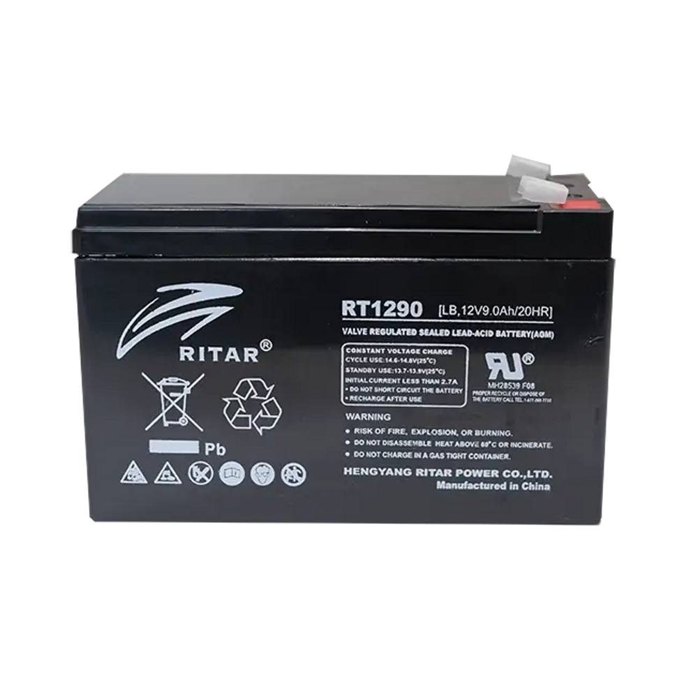 RT1290LB - Ritar - 12VDC 9Ah Sealed Lead Acid Battery