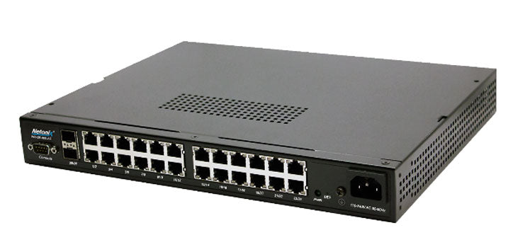 Netonix 24 Port Manged POE Switch + 2 SFP Uplink Ports