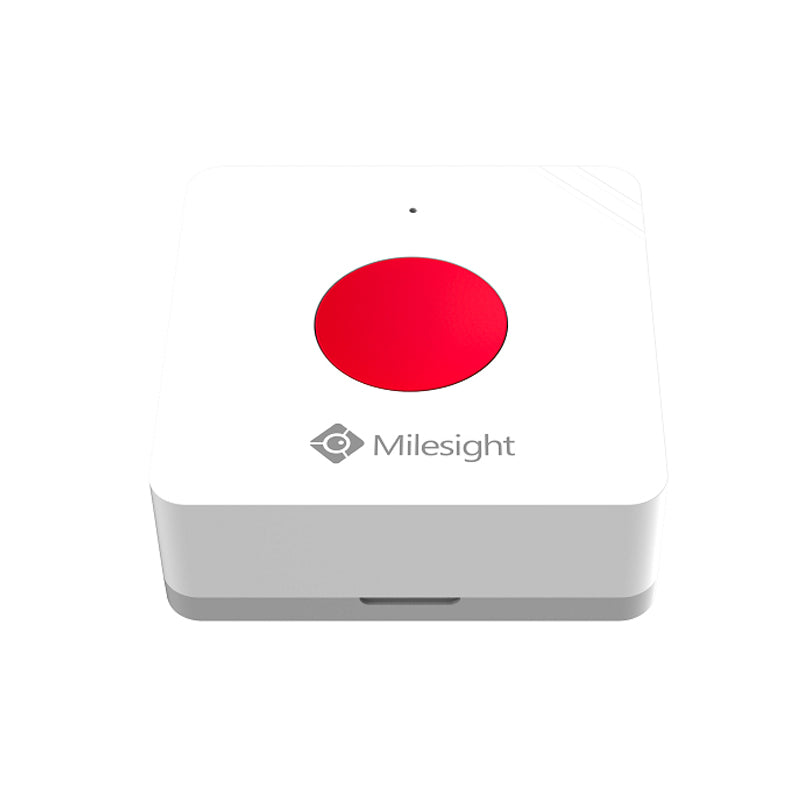MIlesight LoRaWAN AS923/AU915 IoT Smart SOS Button (Red)