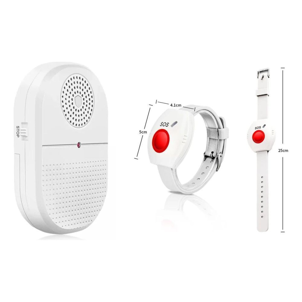 Wireless Caregiver Pager with SOS Call Button Watch | TECH SUPPLY SHED