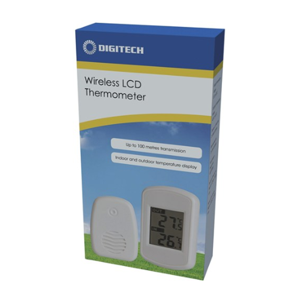 XC0321 Wireless In and Out LCD Thermometer