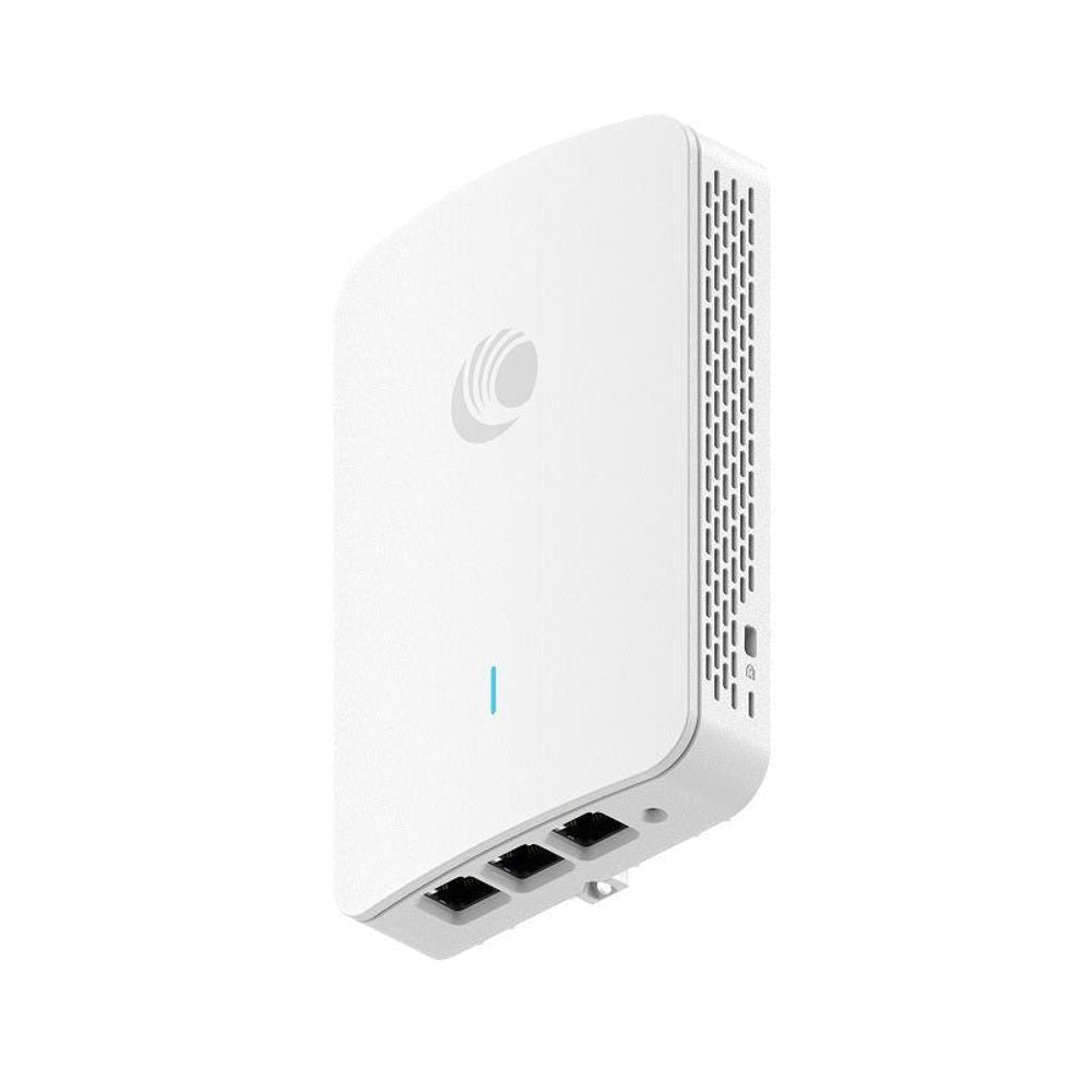 XV2-22H - Cambium XV2-22H Wallplate Dual-Radio WiFi 6 2x2 Access Point with 3x GbE (1x 48V PoE out)