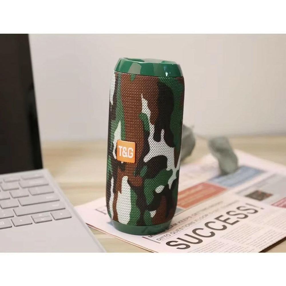 T&G TG117 Waterproof Bluetooth Speaker Camouflage