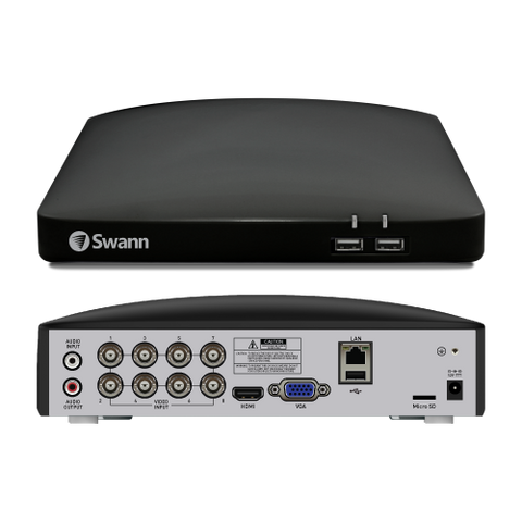 Swann 8-Ch 2K DVR Security System 4 Cams, 256GB (SWDVK-8468542KMQB-AU)