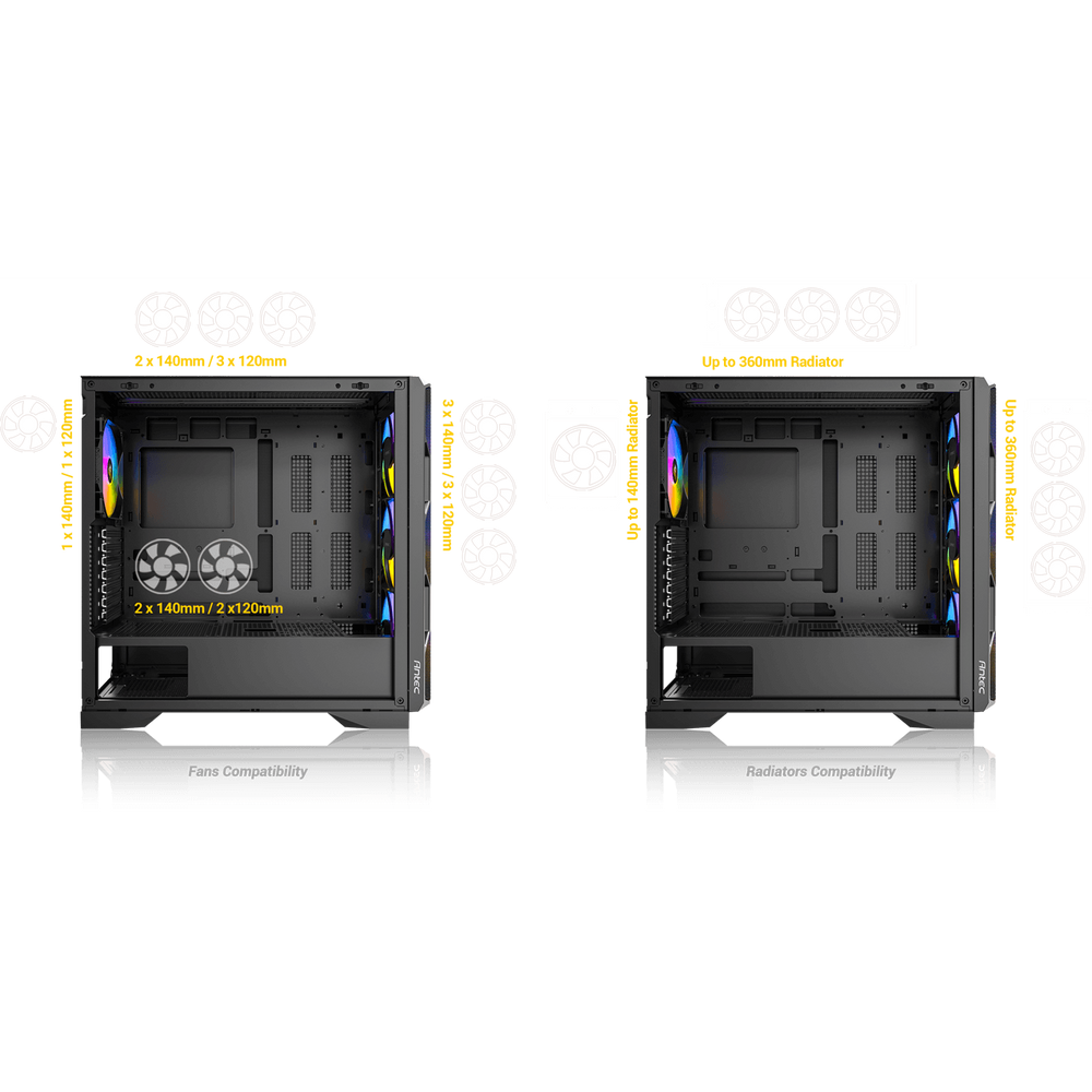 Antec AX1000 ARGB gaming case