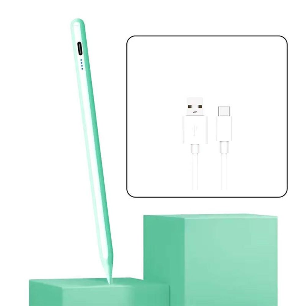 Premium Stylus Pen for Tablets and Mobile Phones - Compatible with Android, iOS, Windows, and Apple Pencil Accessories Green