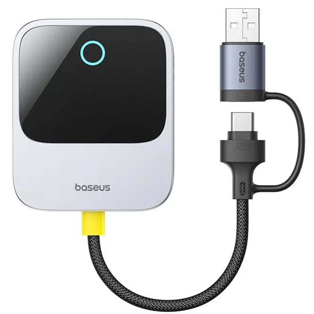 OS-Baseus SafeJourney Series Wireless CarPlay Adapter Space Grey Default Title