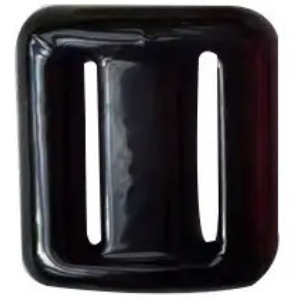 1kg Coated Lead Diving Weights Black