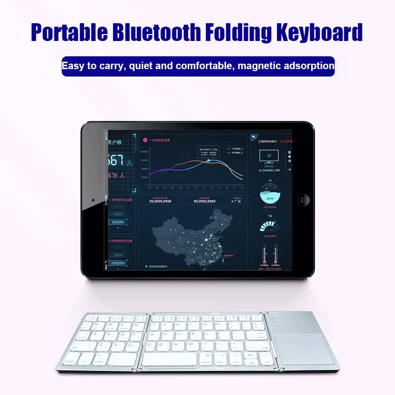 EDUP Wireless Bluetooth Folding Keyboard