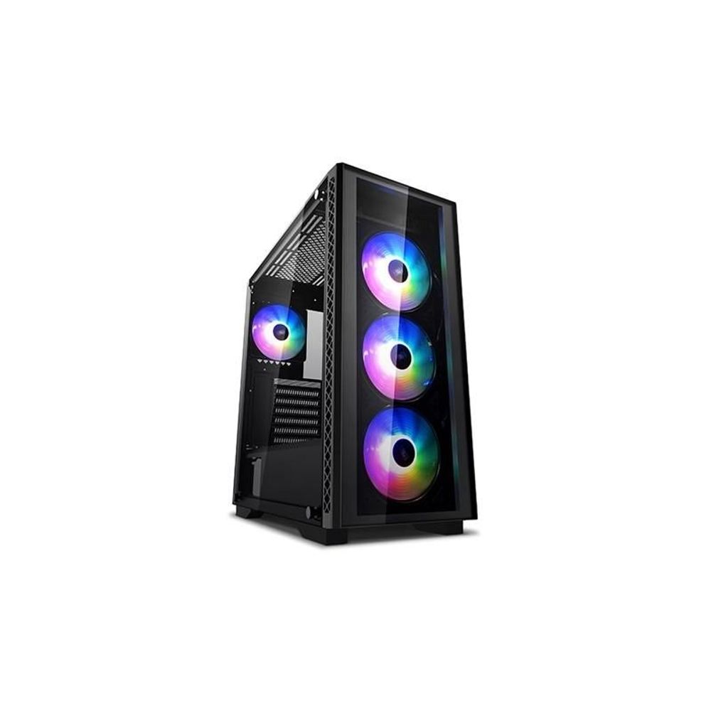 CASE-MATREXX50-ADDRGB-4F - Deepcool MATREXX 50 CASE with addressable RGB FAN x 4. Mid Tower Case