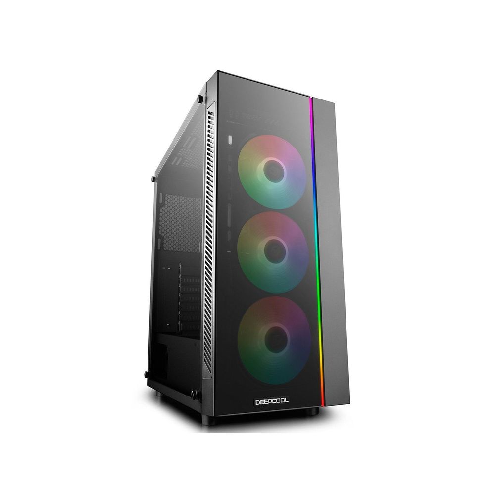 CASE-MATREXX55-RGB3F - Deepcool Matrexx 55 ATX Tempered Glass Case with addressable RGB fan x 3