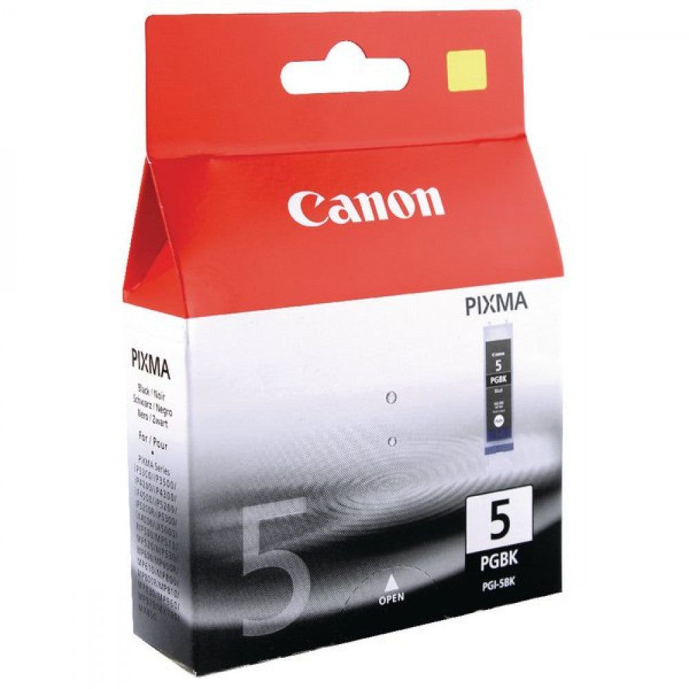 canon pgi-5bk black ink cartridge tech supply shed