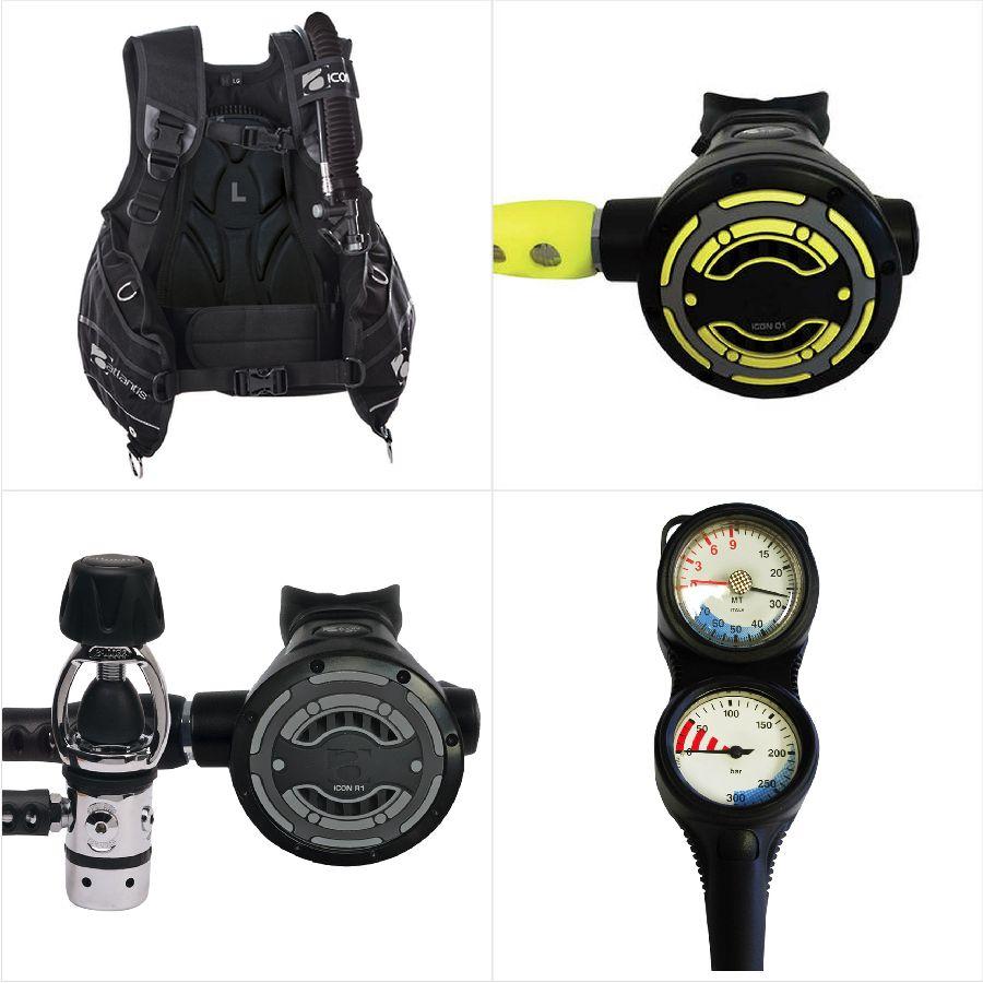 Atlantis BCD, Regulator, Gauges Package 1 Free SMB Marker