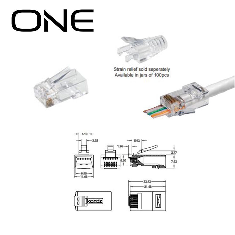 ONE-RJ45TOOL1 - Crimping tool for ONE series push through RJ45 field termination – Kordz