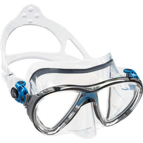 Cressi Big Eyes Evolution Crystal Mask Clear Blue