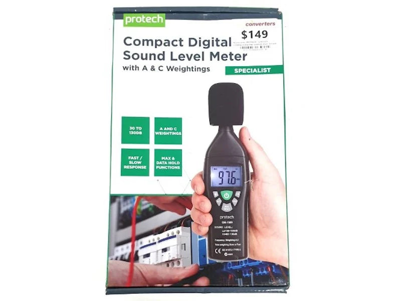 QM1589 Compact Digital Sound Level Meter | Tech Supply Shed