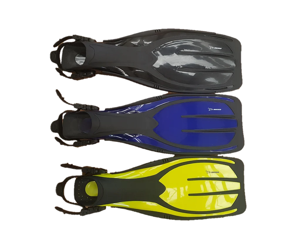 Immersed Optrix Dropaway Turbo EDF Dive Complete Mask Snorkel and Fins Set